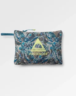 Anorak coupe-vent recyclé Gusto - Abstract Seaweed Pistachio