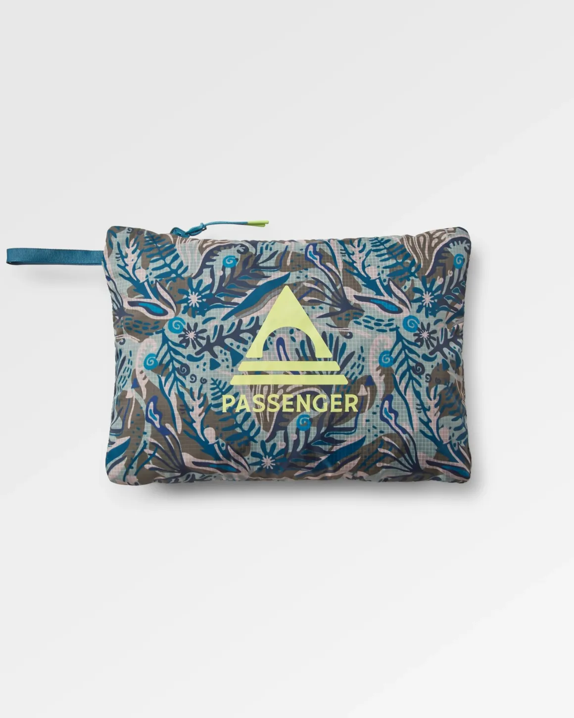 Anorak coupe-vent recyclé Gusto - Abstract Seaweed Pistachio