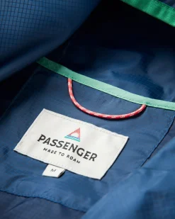 Anorak coupe-vent recyclé Gusto - Rich Navy/Dark Denim