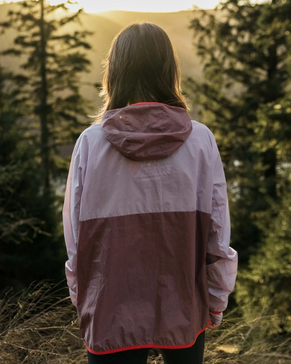 Anorak coupe-vent recyclé Viento - Lilac Mist/Grape