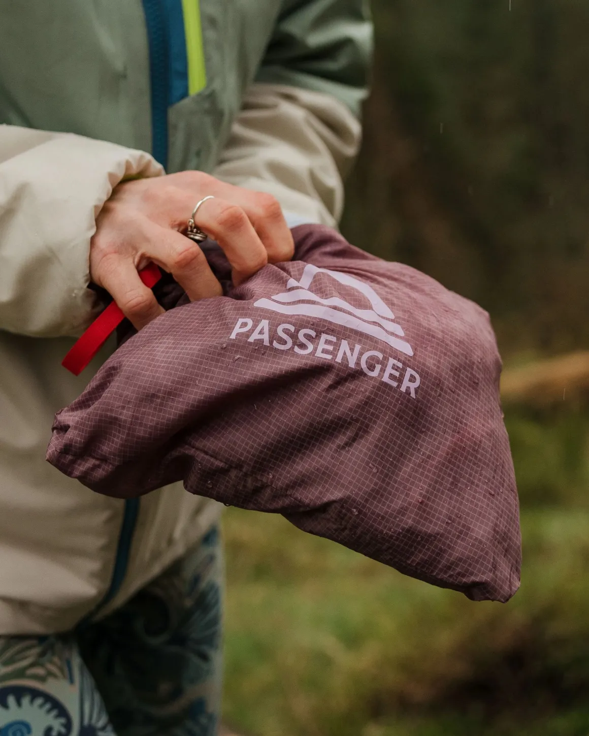 Anorak coupe-vent recyclé Viento - Lilac Mist/Grape