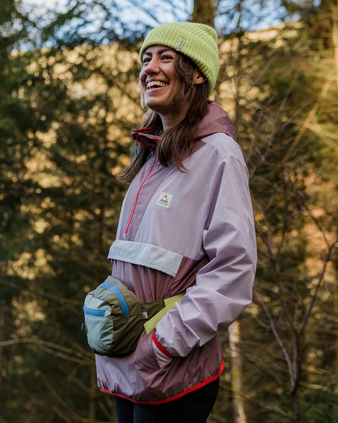 Anorak coupe-vent recyclé Viento - Lilac Mist/Grape