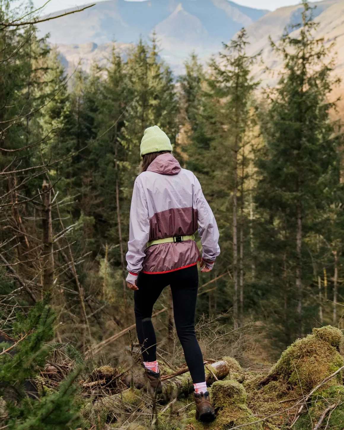 Anorak coupe-vent recyclé Viento - Lilac Mist/Grape