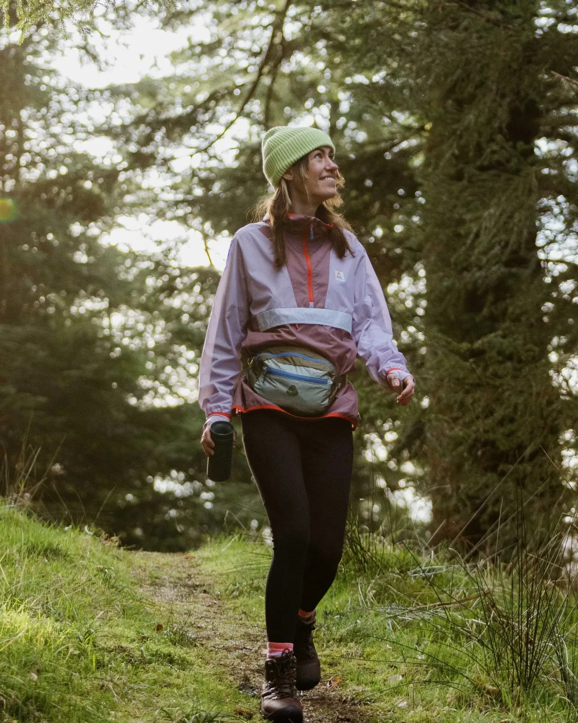 Anorak coupe-vent recyclé Viento - Lilac Mist/Grape
