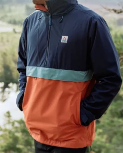 Anorak Imperméable Recyclé Diablo - Bleu Marine