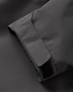 Anorak Imperméable Recyclé Diablo - Noir Délavé