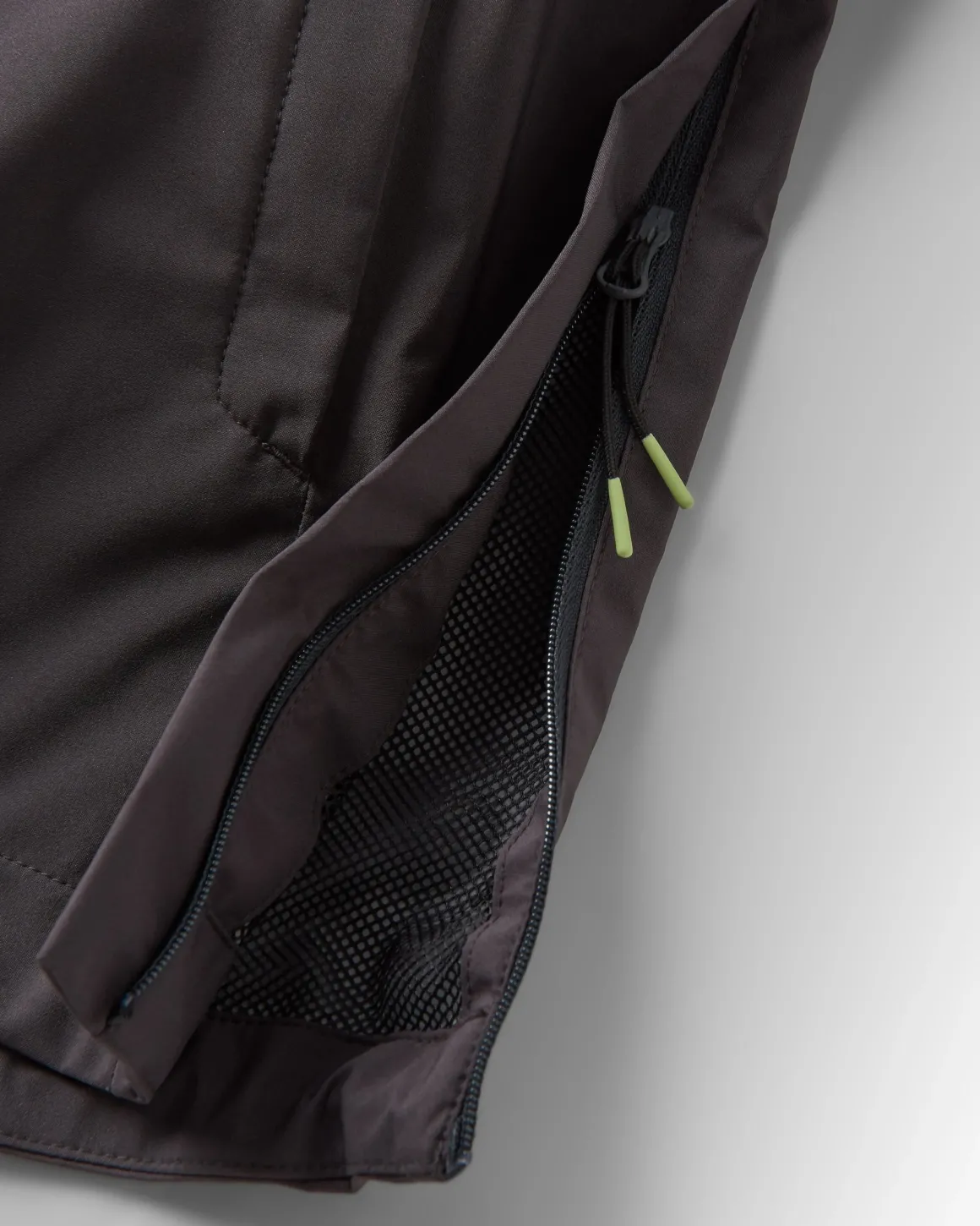 Anorak Imperméable Recyclé Diablo - Noir Délavé