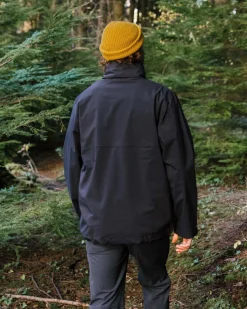 Anorak Imperméable Recyclé Diablo - Noir Délavé