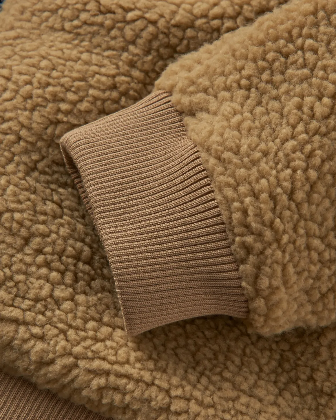 Aventure 2.0 Polaire Sherpa à Poils Longs Recyclée - Biscuit