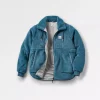 Awaken Recycled Deep-Pile Sherpa Fleece - Bleu Lavé