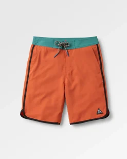 Boardshort recyclé Breaks - Orange brûlé