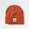 Bonnet Bas Recyclé - Orange Brûlé