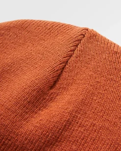 Bonnet Bas Recyclé - Orange Brûlé