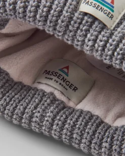 Bonnet doublé en polaire de fibres recyclées Beechwood - Gris