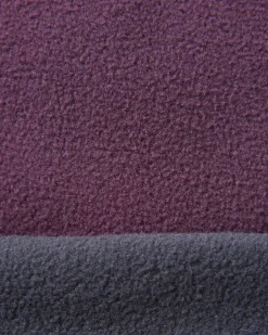Bonnet en polaire recyclée Set Off - Deep Plum/Charcoal