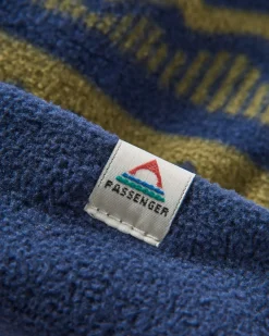 Bonnet en polaire recyclée Set Off - Mountain Geo Khaki/Rich Navy
