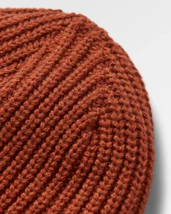 Bonnet recyclé doublé polaire Beechwood - Baked Clay
