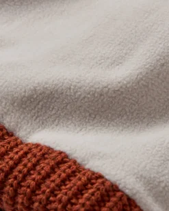 Bonnet recyclé doublé polaire Beechwood - Baked Clay