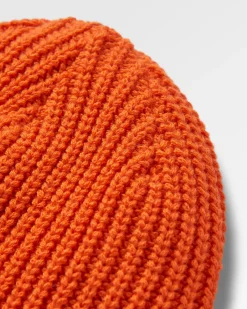 Bonnet recyclé doublé polaire Beechwood - Orange brûlé