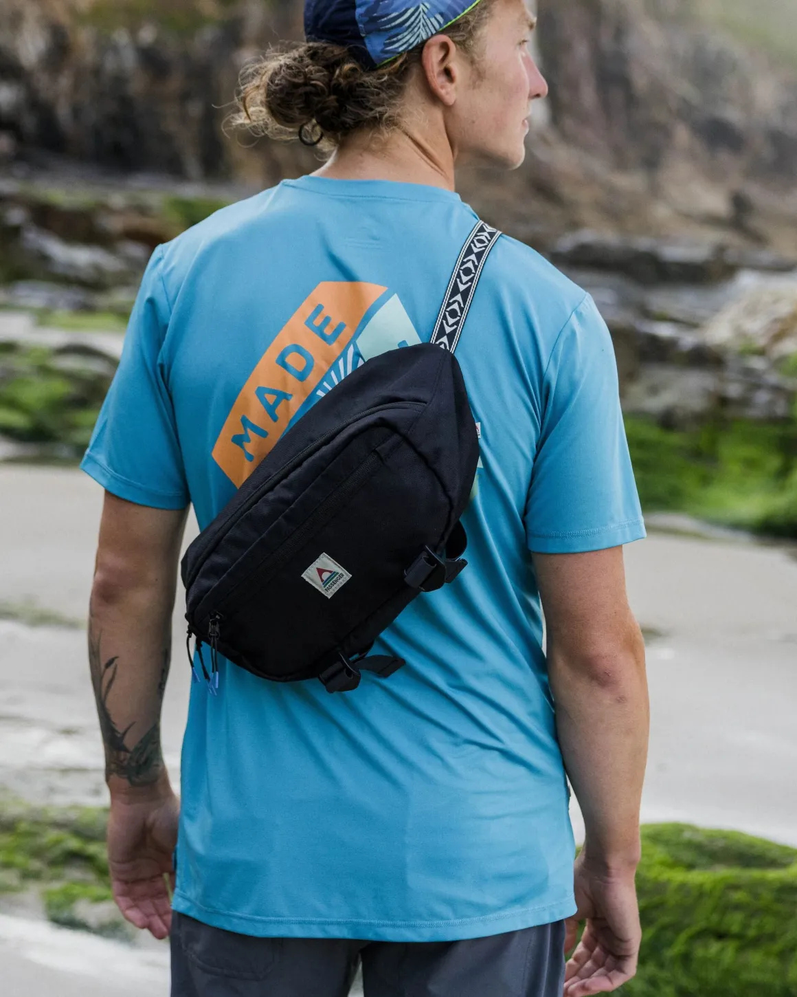 Boondocker Hip Pack Recyclé - Noir