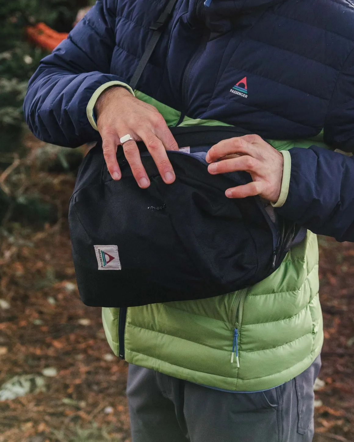 Boondocker Recycled Sling 8L - Noir