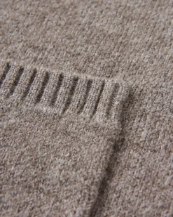 Cardigan Tricoté Recyclé en Ortie - Bouleau