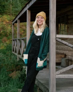 Cardigan Tricoté Recyclé Vista - Rain Forest