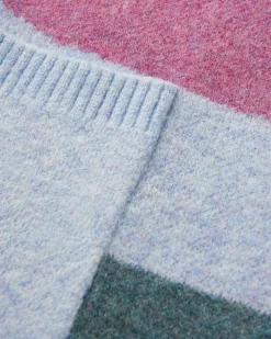 Cardigan Tricoté Recyclé Vista - Rhubarbe