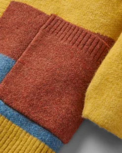 Cardigan Tricoté Recyclé Vista - Ambre Doré