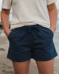 Carriso Short en Coton Bio - Denim Foncé