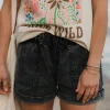 Carriso Short en Coton Bio - Noir