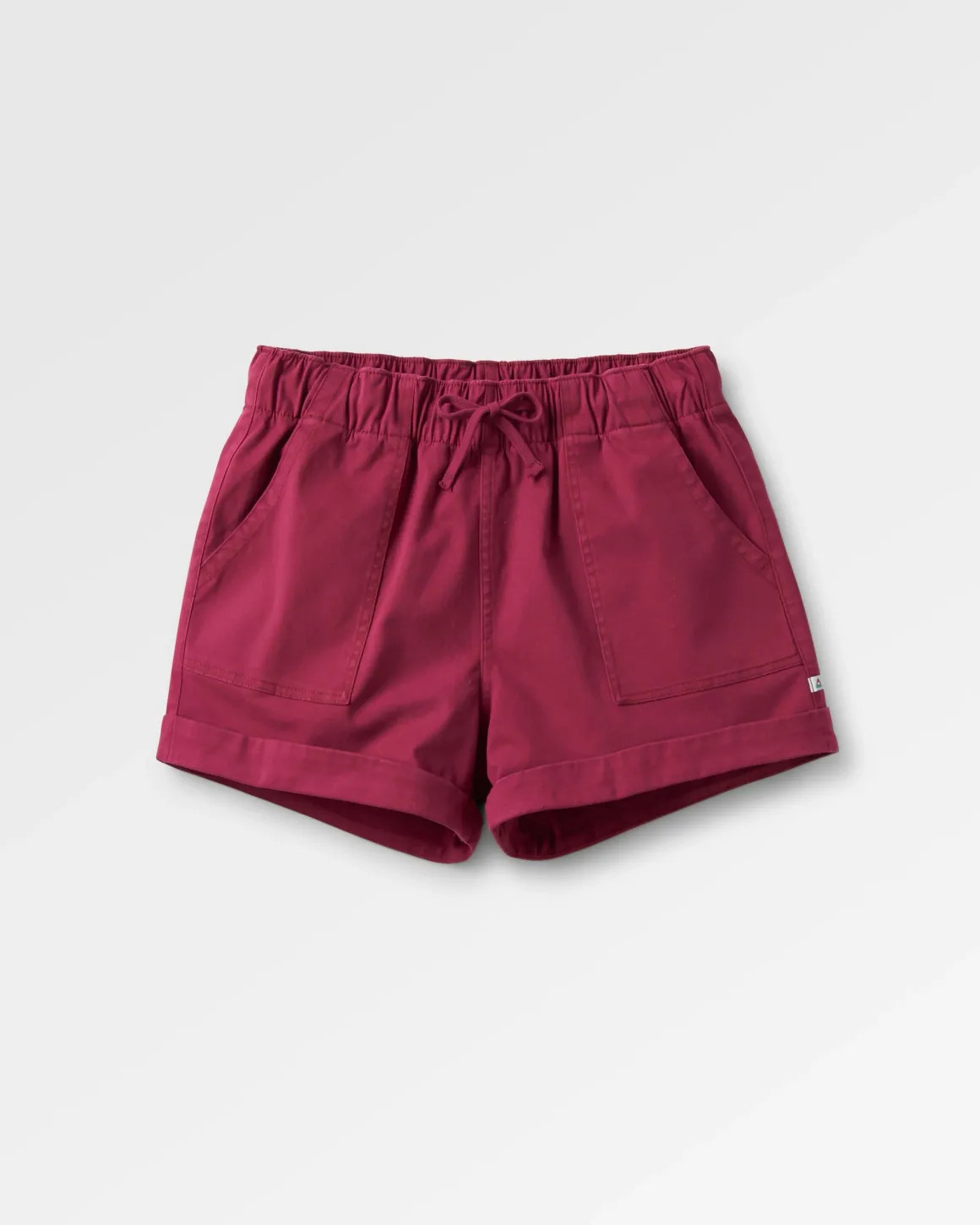 Carriso Short en Coton Bio - Cranberry