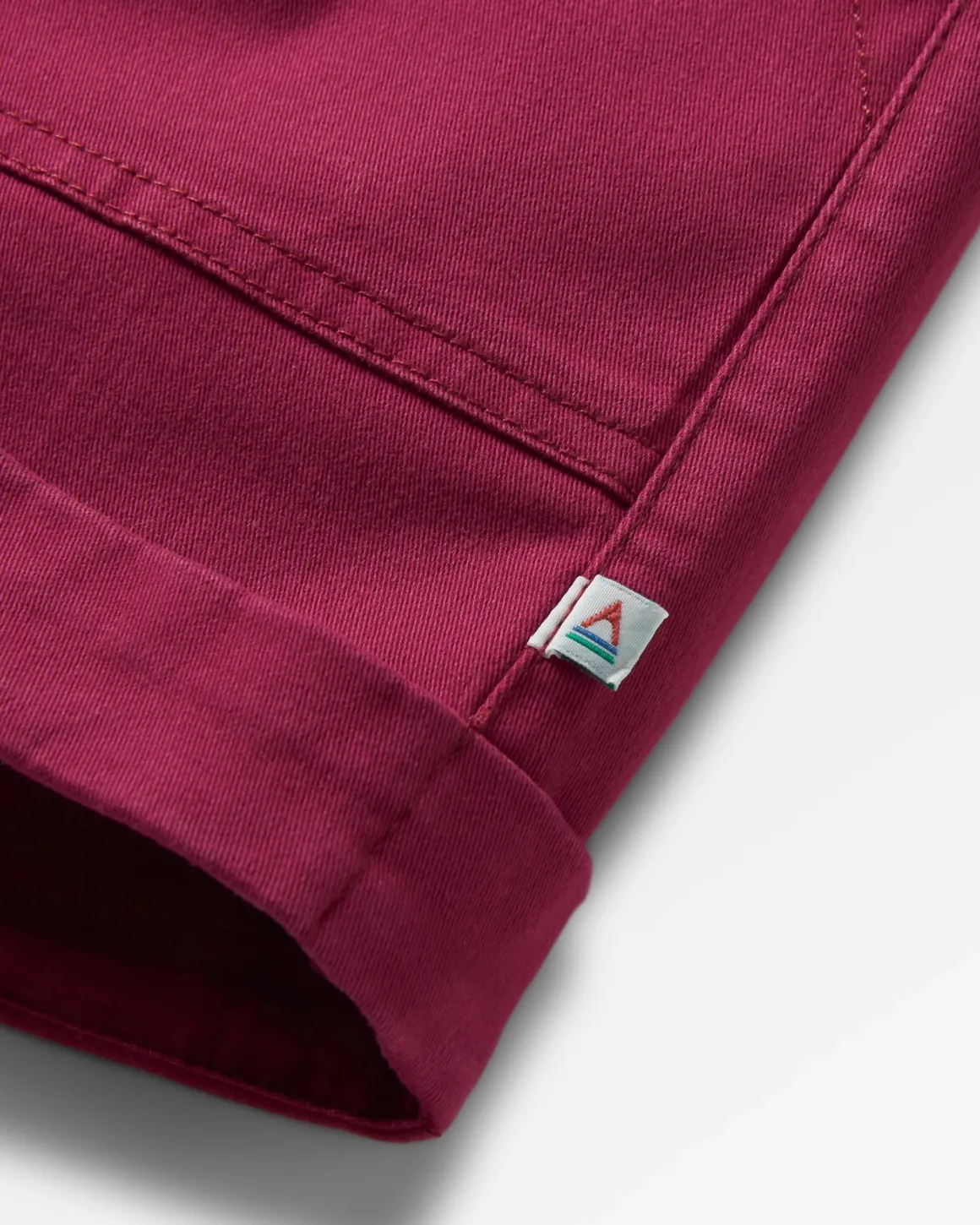 Carriso Short en Coton Bio - Cranberry