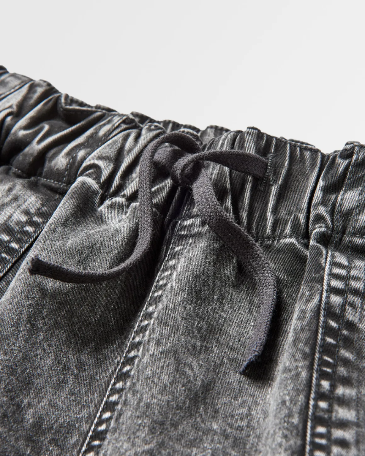 Carriso Short en Coton Bio - Noir