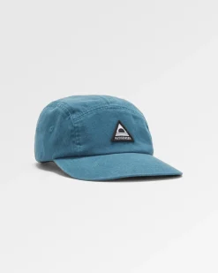 Casquette 5 Panneaux Recyclée Fixie - Bleu Tidal