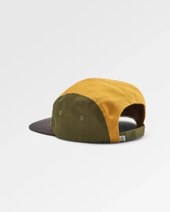 Casquette 5 Panneaux Recyclée Waves u0026 Trees - Kaki