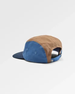 Casquette 5 panneaux recyclée Waves u0026 Trees - Bleu Clair de Lune