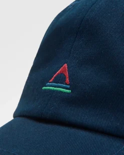 Casquette classique en coton recyclé 6 panneaux - Rich Navy