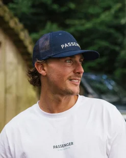 Casquette en coton recyclé - Rich Navy