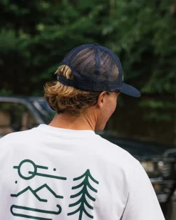 Casquette en coton recyclé - Rich Navy