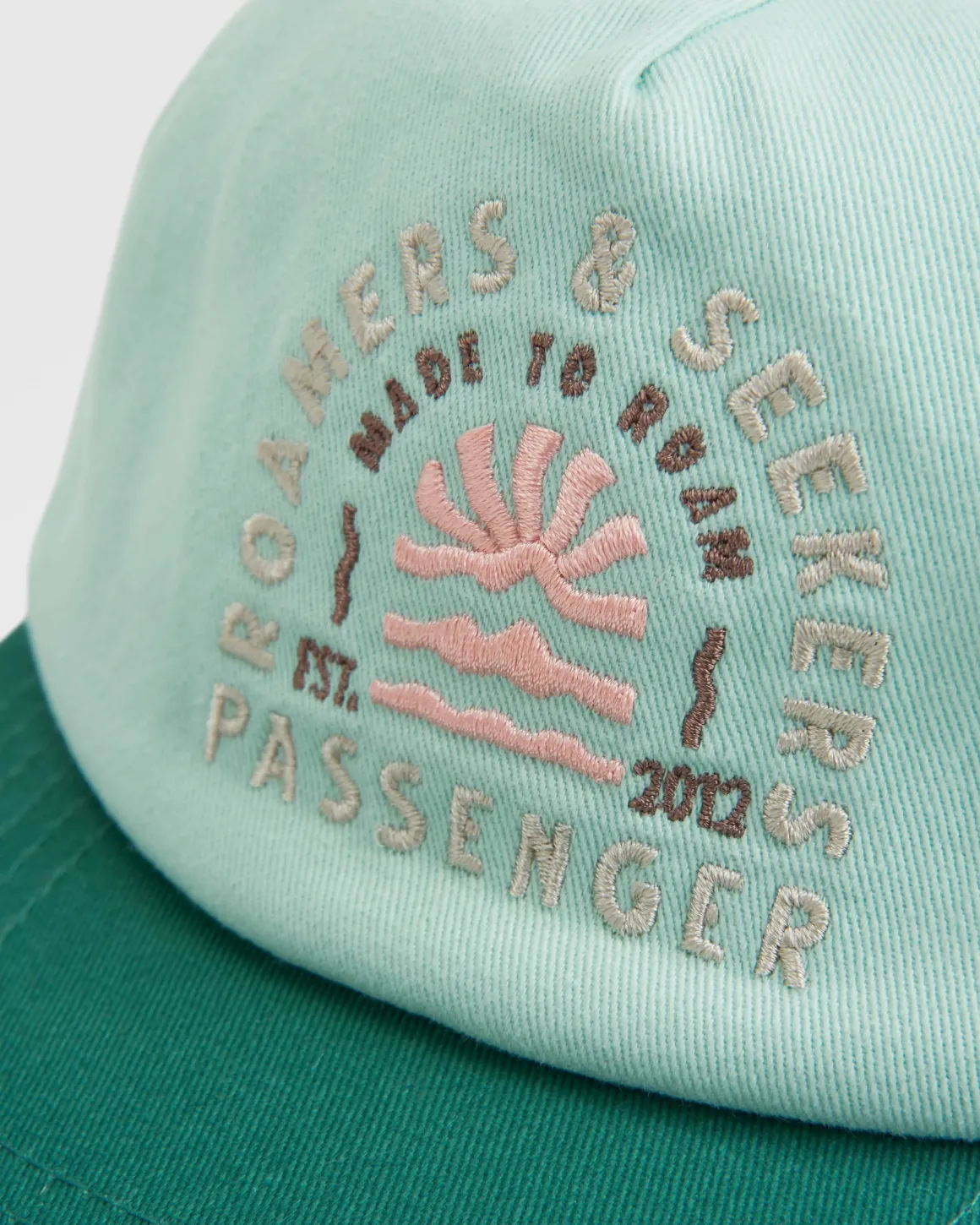 Casquette en coton recyclé Seekers - Deep Sea
