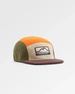 Casquette en polaire recyclée Pine - Sunrise Orange Multi