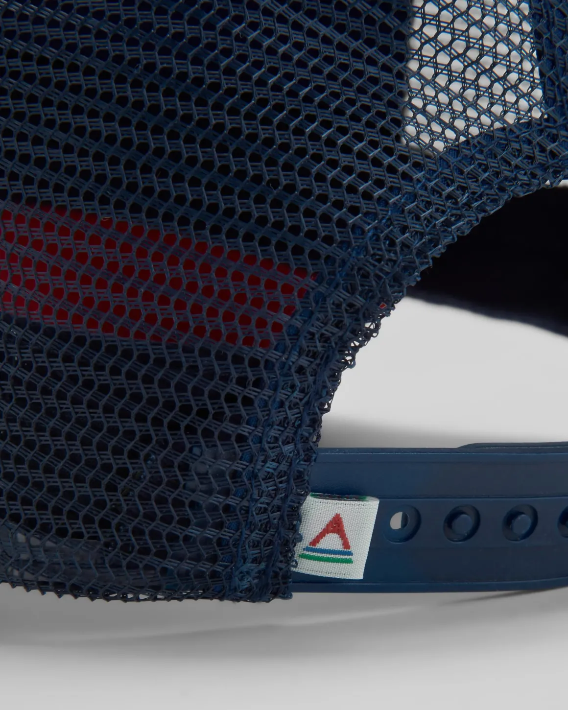 Casquette Heritage Mesh - Marine/Rouge Épicé