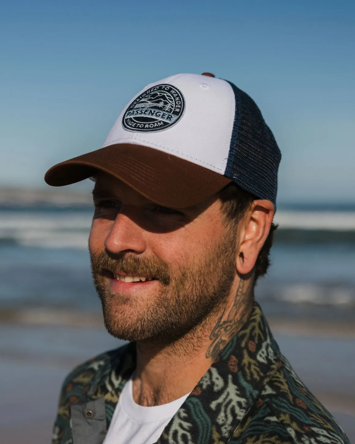 Casquette Odyssey Mesh Snapback - Rich Navy/Rubber