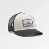 Casquette Trucker en Coton Recyclé - Noir/Blanc