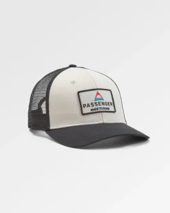 Casquette Trucker en Coton Recyclé - Noir/Blanc