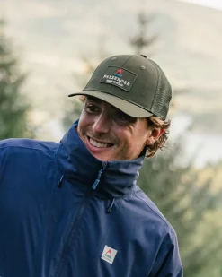 Casquette Trucker en coton recyclé - Kaki