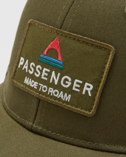 Casquette Trucker en coton recyclé - Kaki