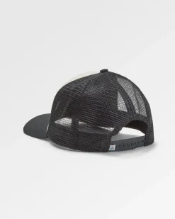 Casquette Trucker en Coton Recyclé - Noir/Blanc