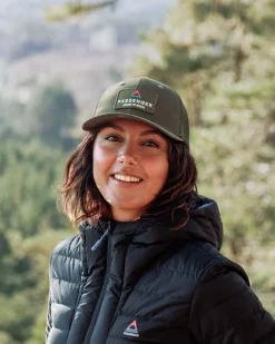 Casquette Trucker en coton recyclé - Kaki
